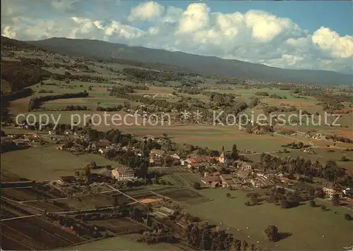 Genolier Clinique medico chirurgicale vue aerienne Kat. Genolier