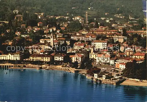 Baveno Fliegeraufnahme Kat. Lago Maggiore