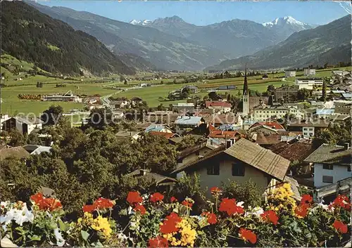 Fuegen Panorama mit Zillertaler Berge Kat. Fuegen Zillertal
