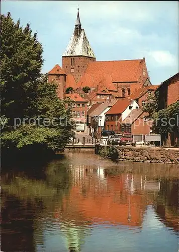 Moelln Lauenburg St Nicolaikirche Kneipp Luftkurort Kat. Moelln