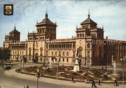 Valladolid Plaza de Zorrilla y Academia de Caballeria Kat. Valladolid