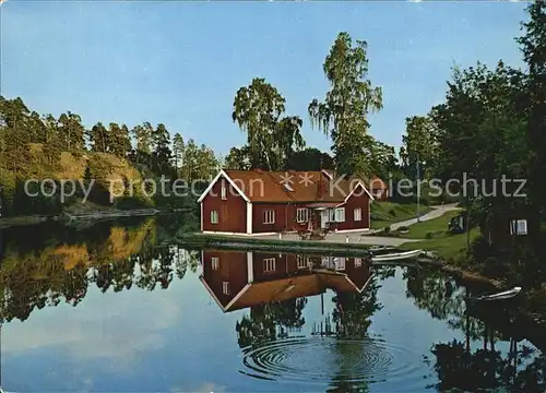 Dalsland idyllernas landskap Haus am See Wasserspiegelung