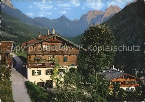 Kufstein Tirol Alpengasthaus Pfandlhof Kaisertal Kaisergebirge Kat. Kufstein