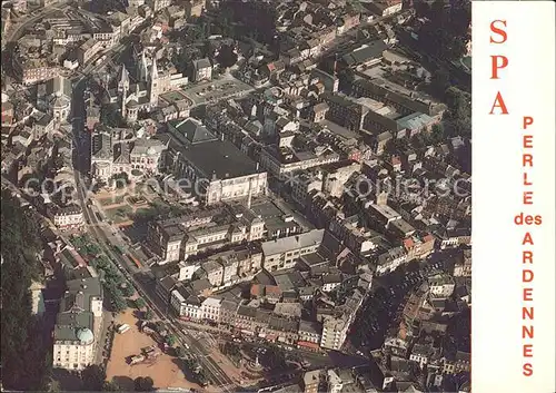 Spa Liege Perle der Ardennen Fliegeraufnahme Kat. 