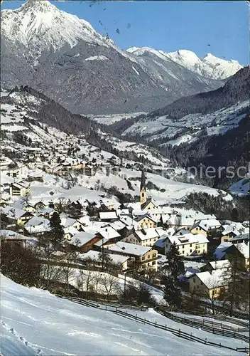 Wenns Pitztal Tirol Winterpanorama Pitztal Hochzeiger Bergbahnen Kat. Wenns