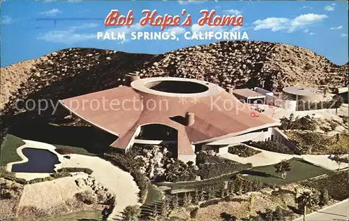 Palm Springs Fliegeraufnahme Bob Hopes Home Kat. Palm Springs