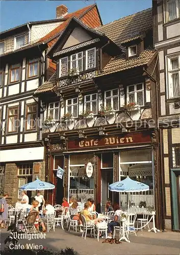 Wernigerode Harz Cafe Wien Kat. Wernigerode