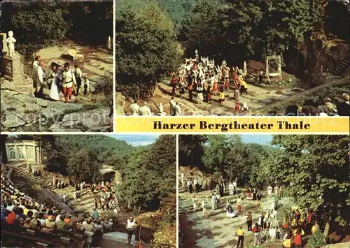 Thale Harz Bergtheater Kat. Thale