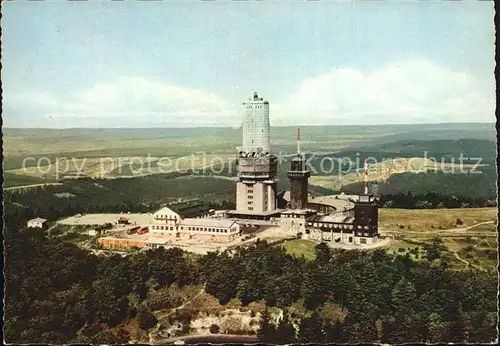 Feldberg Taunus mit Sendetuermen Kat. Schmitten