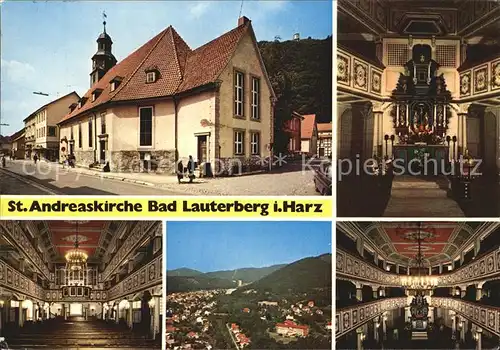 Bad Lauterberg St. Andreaskirche Kat. Bad Lauterberg im Harz