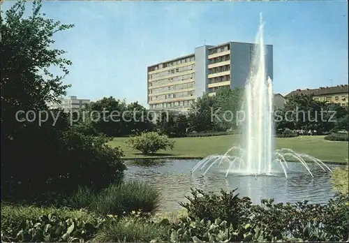 Bad Nauheim Suedpark und Spreesanatorium Kat. Bad Nauheim