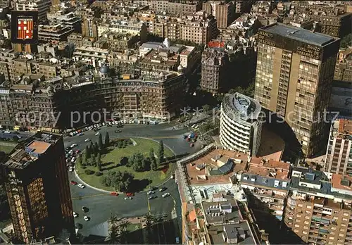 Barcelona Cataluna Fliegeraufnahme Placa Calvo Sotelo Kat. Barcelona