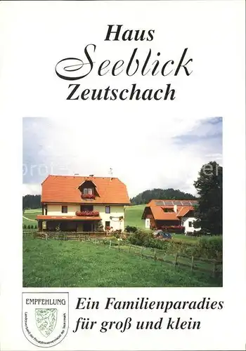 Zeutschach Haus Seeblick Kat. Zeutschach