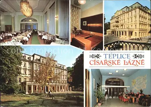 Teplice Cisarske Lazne Kat. Teplice