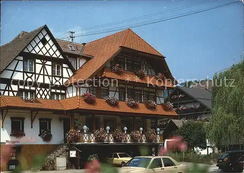 Lautenbach Renchtal Hotel Restaurant Zur Sonne Kat. Lautenbach