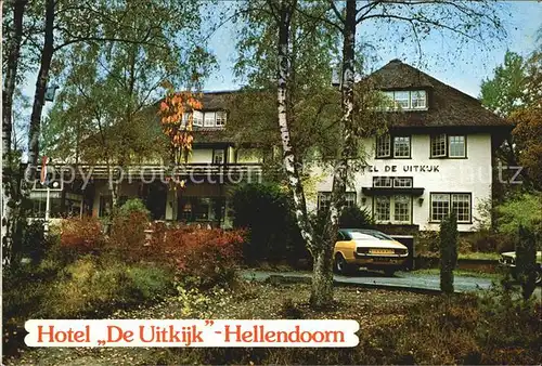 Hellendoorn Hotel De Uitkijk Kat. Hellendoorn