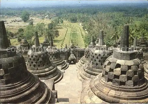 Java Indonesien Buddist Monument Temple Kat. Indonesien