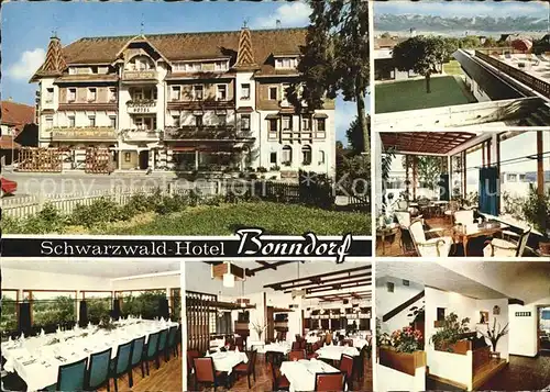 Bonndorf Schwarzwald Schwarzwald Hotel Kat. Bonndorf