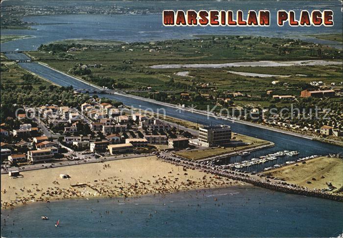 Marseillan Plage Fliegeraufnahme Kat. Marseillan Nr. kt01232 oldthing