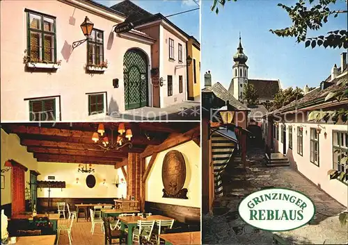 Grinzing Wien Reblaus Restaurant Kat. Doebling