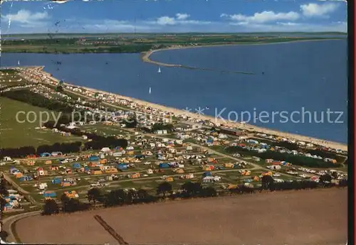 Neukirchen Oldenburg Fliegeraufnahme Camping Kat. Neukirchen