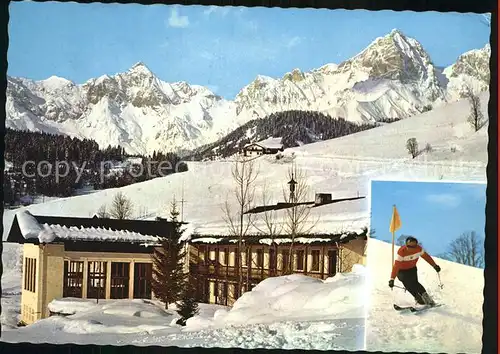 Hintermoos Pinzgau Bundessportschule Skigebiet Kat. Maria Alm Steinernen Meer