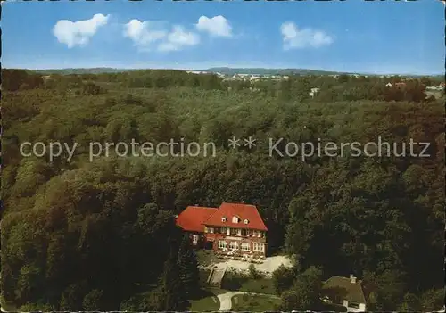 Schleswig Schlei Waldhotel am Schloss Gottorf Fliegeraufnahme Kat. Erfde