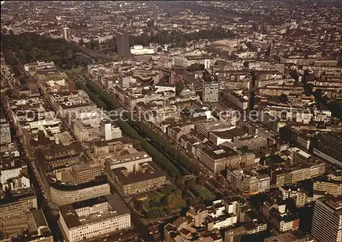 Duesseldorf Stadtzentrum Fliegeraufnahme Kat. Duesseldorf