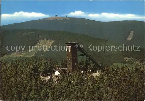 Braunlage Sprungschanze Kat. Braunlage Harz