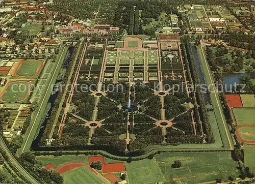 Herrenhausen Hannover Grosser Garten Fliegeraufnahme Kat. Hannover