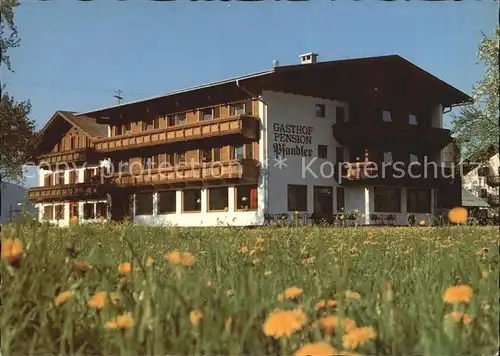 Strass Zillertal Gasthof Pension Pfandler Kat. Strass im Zillertal