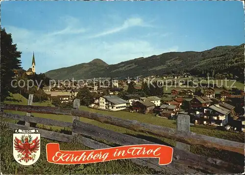 Kirchberg Tirol mit Hohe Salve Kat. Kirchberg in Tirol