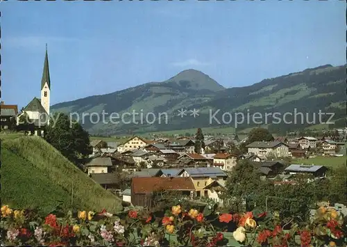 Kirchberg Tirol mit Hohe Salve Kat. Kirchberg in Tirol