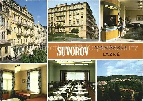 Marianske Lazne Zotavovna ROH Suvorov Kat. Marienbad