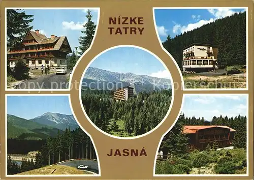 Nizke Tatry Mikulasska chata Hotel Druzba Zotavovna ROH SNP Jasnej na Sinu Juniorhotel CKM Bjoernson Kat. Slowakische Republik