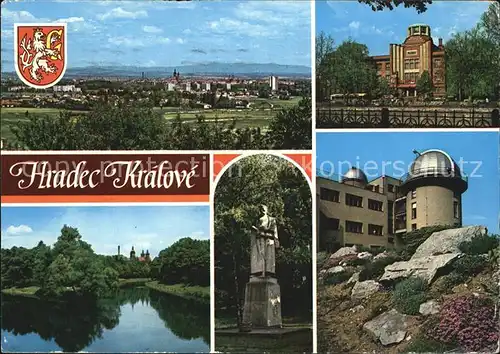 Hradec Kralove Krajske mesto Katedralou Radnici Bilou vezi Kat. Hradec Kralove Koeniggraetz