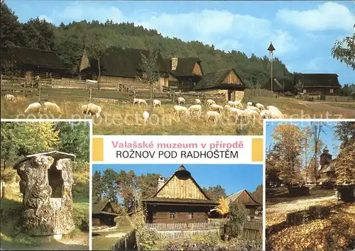 Roznov pod Radhostem Valasske Muzeum v Prirode Podzim ve valasske dedine Kat. Roznau Rosenau