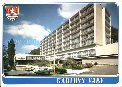 Karlovy Vary Lazenske sanatorium Sanssouci Kat. Karlovy Vary Karlsbad