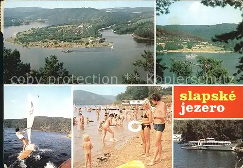 Slapske Jezero Rozsahla rekreacni Hotelu Nova Rabyne Dalsi plaz Lodni doprava prehradu Orlik