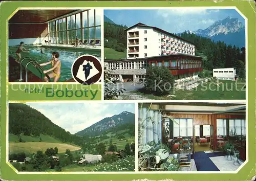 Mala Fatra Hotel Boboty Hallenbad Gastraum Kat. Slowakische Republik
