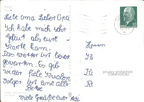 Wismar Mecklenburg Markt