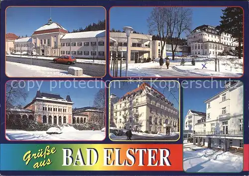 Bad Elster Albert Bad Klinik Am Brunnenberg Kurhaus Sachsenhof Haus Weisse Elster Kat. Bad Elster