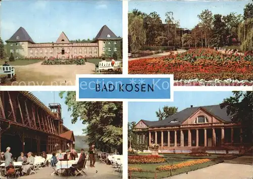 Bad Koesen Med Badeanstalt Gradierwerk Kurmittelhaus Kat. Bad Koesen