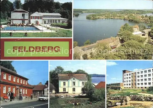 Feldberg Mecklenburg FDGB Ferienheim Stieglitzenkrug Haussee Rathaus FDGB Ferienheim Freundschaft Kat. Feldberger Seenlandschaft