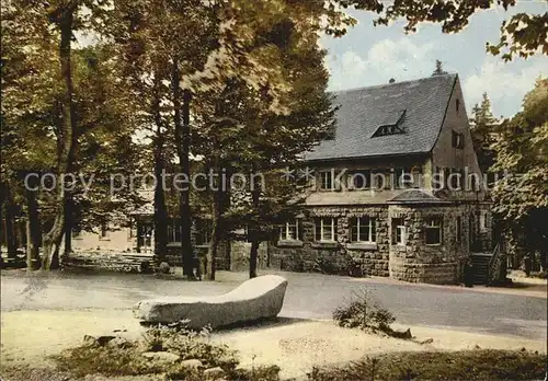 Greifensteine Erzgebirge Konsum Gaststaette Berghaus Kat. Typen