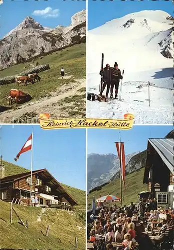 Werfenweng Heinrich Hackel Huette froeher Soeldenhuette Tennengebirge Kat. Werfenweng