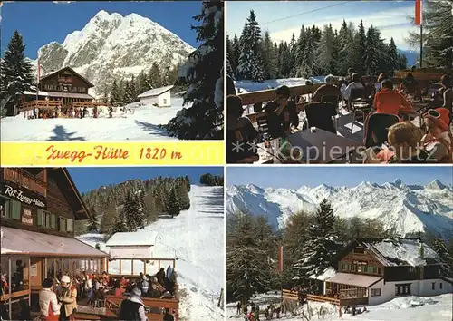 Avelengo Rifugio Zuegg Huette Wintersportplatz Alpen Kat. Hafling Suedtirol