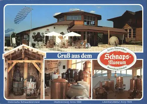 Jahrdorf Schnaps Museum mit Probierstube und Cafe Hausbrennerei Kat. Hauzenberg