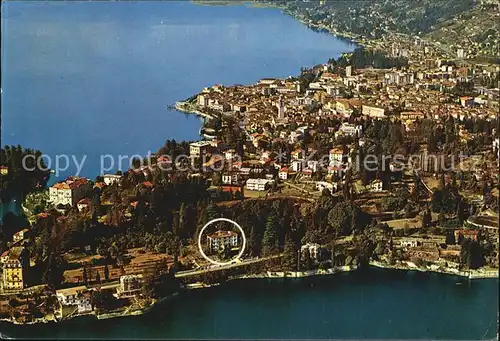 Verbania Pallanza Hotel Villatilde Lago Maggiore veduta aerea Kat. Verbania