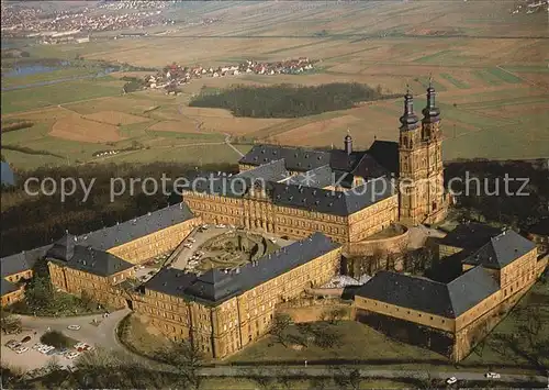 Banz Bad Staffelstein Schloss Fliegeraufnahme